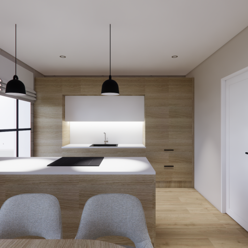 Sisustussuunnittelu Keittiö. Saija Köresaar Design.