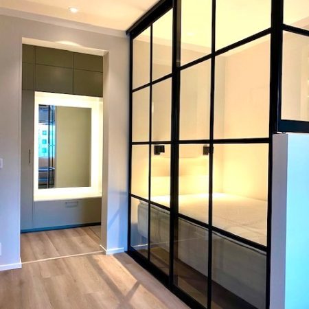 Pienen yksiön muutos. Saija Köresaar Design.